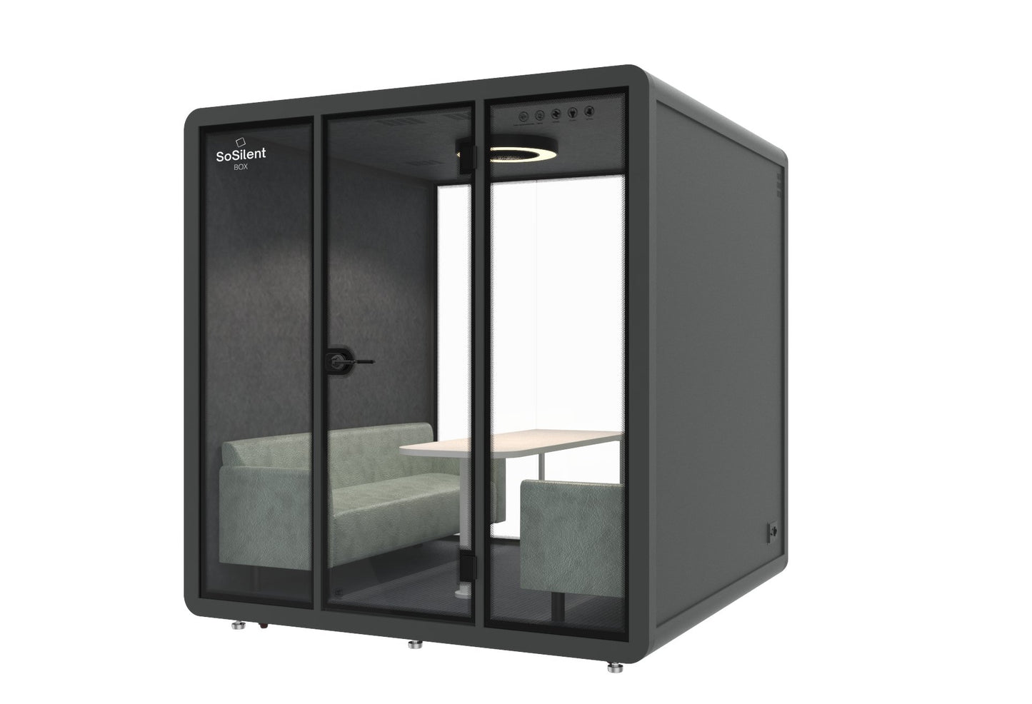 Meetingbox L2 - schallisolierte Telefonbox - Raum in Raum - SoSilent