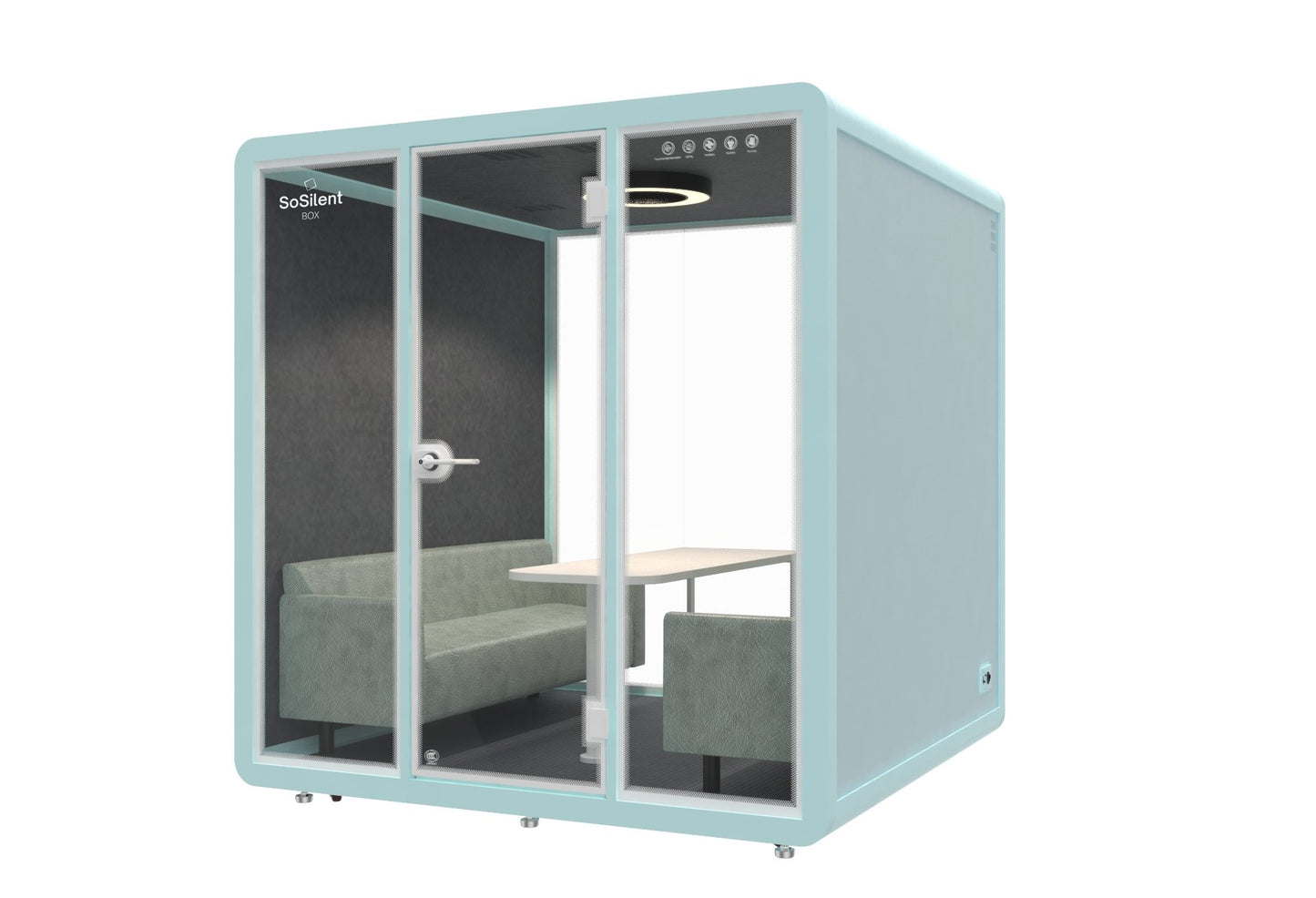 Meetingbox L2 - schallisolierte Telefonbox - Raum in Raum - SoSilent