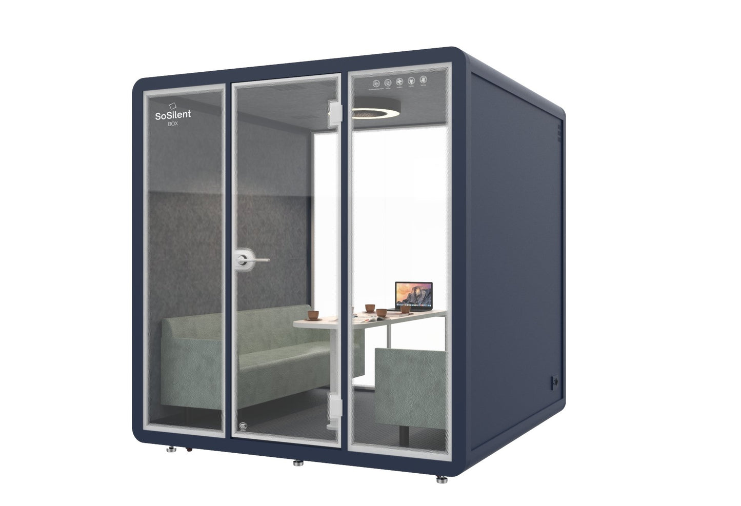 Meetingbox L2 - schallisolierte Telefonbox - Raum in Raum - SoSilent