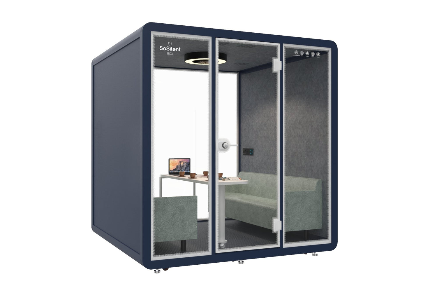 Meetingbox L2 - schallisolierte Telefonbox - Raum in Raum - SoSilent