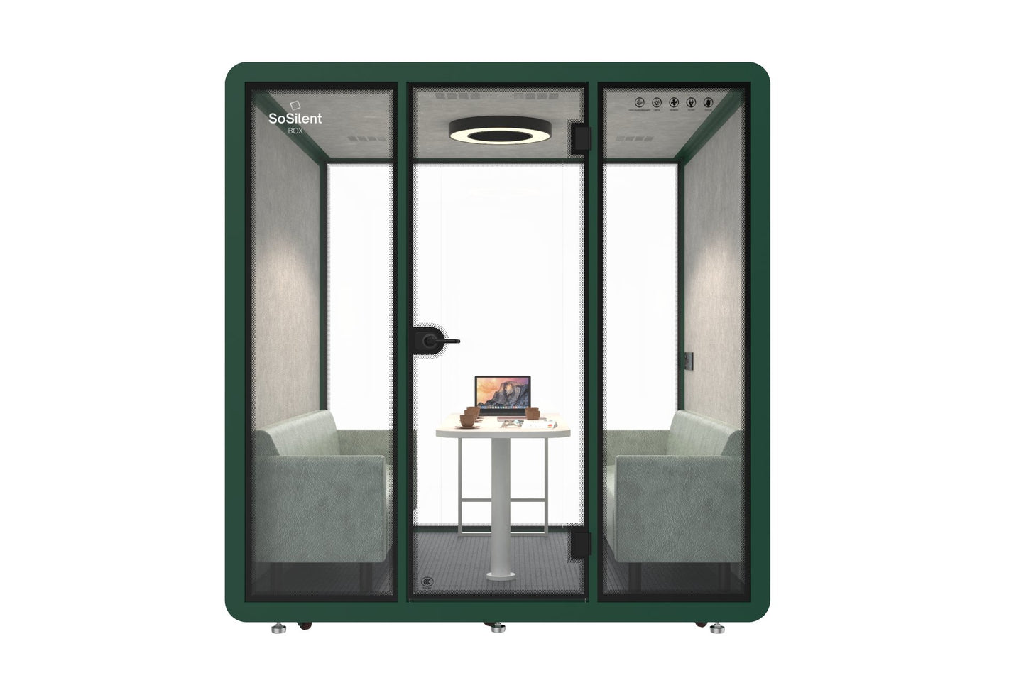 Meetingbox L2 - schallisolierte Telefonbox - Raum in Raum - SoSilent