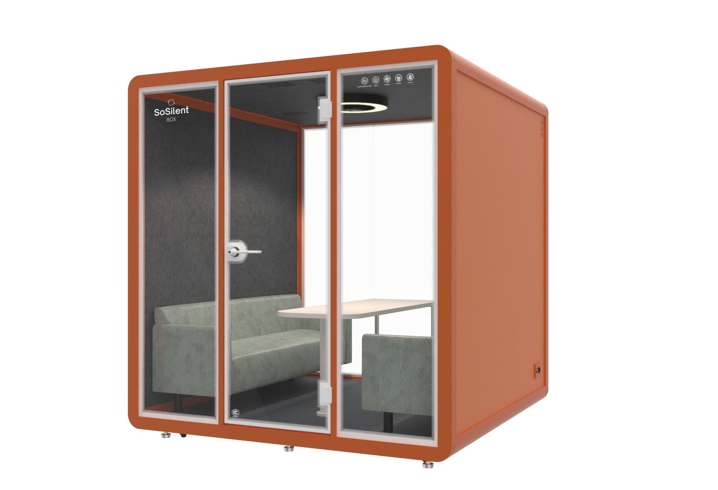 Meetingbox L2 - schallisolierte Telefonbox - Raum in Raum - SoSilent