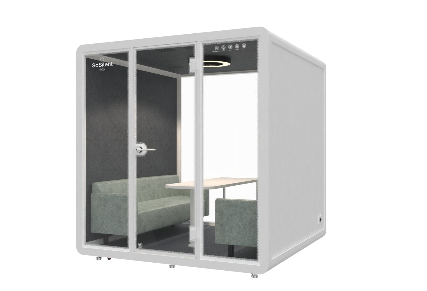 Meetingbox L2 - schallisolierte Telefonbox - Raum in Raum - SoSilent