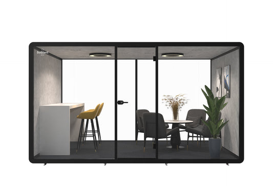 Meetingbox L4 - schallisolierte Telefonbox - Raum in Raum - SoSilent