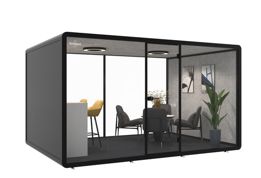 Meetingbox L4 - schallisolierte Telefonbox - Raum in Raum - SoSilent