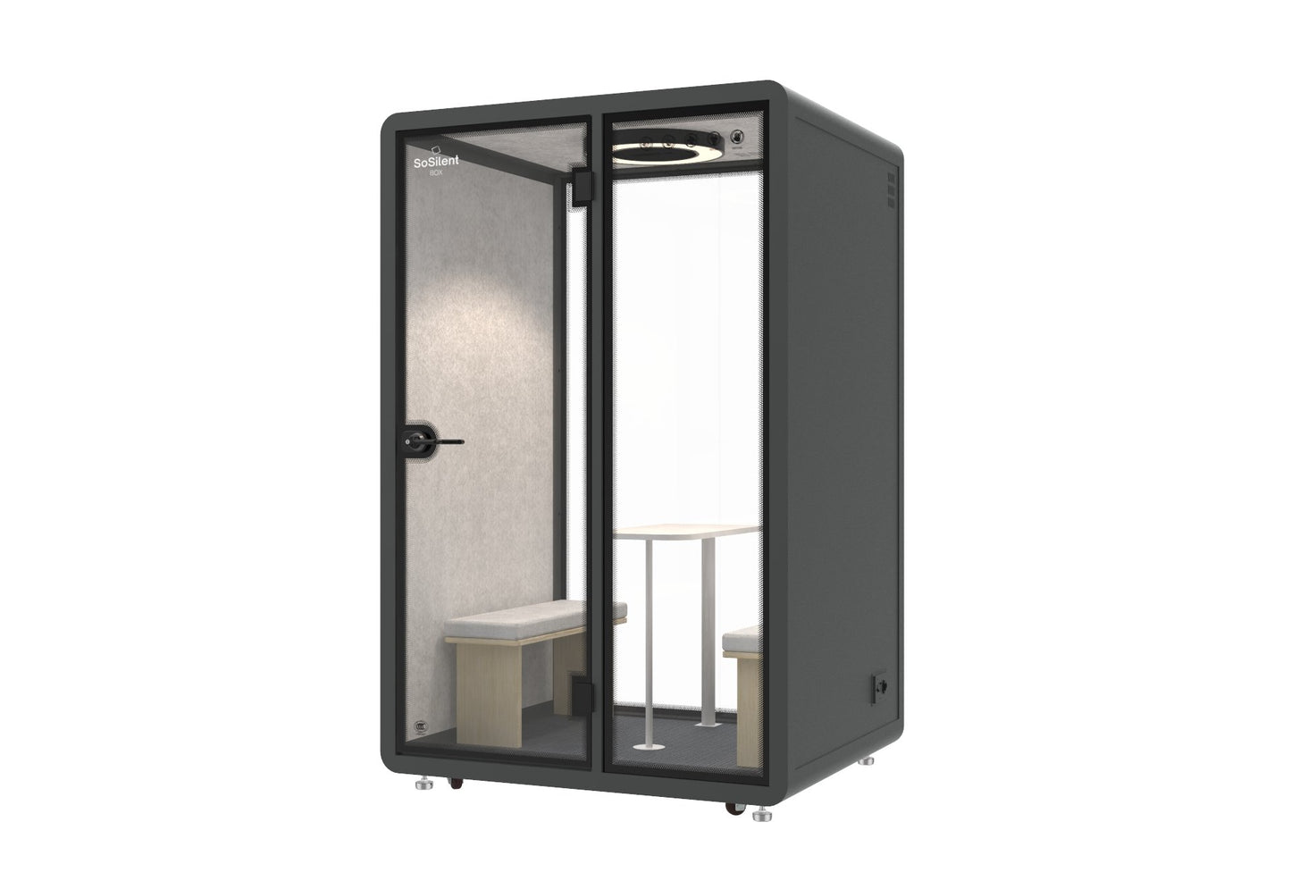 Meetingbox M1 - schallisolierte Telefonbox - Raum in Raum - SoSilent