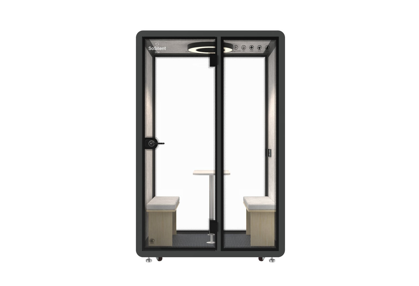 Meetingbox M1 - schallisolierte Telefonbox - Raum in Raum - SoSilent