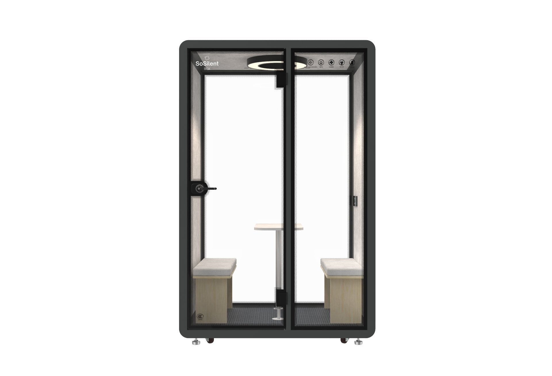 Meetingbox M1 - schallisolierte Telefonbox - Raum in Raum - SoSilent