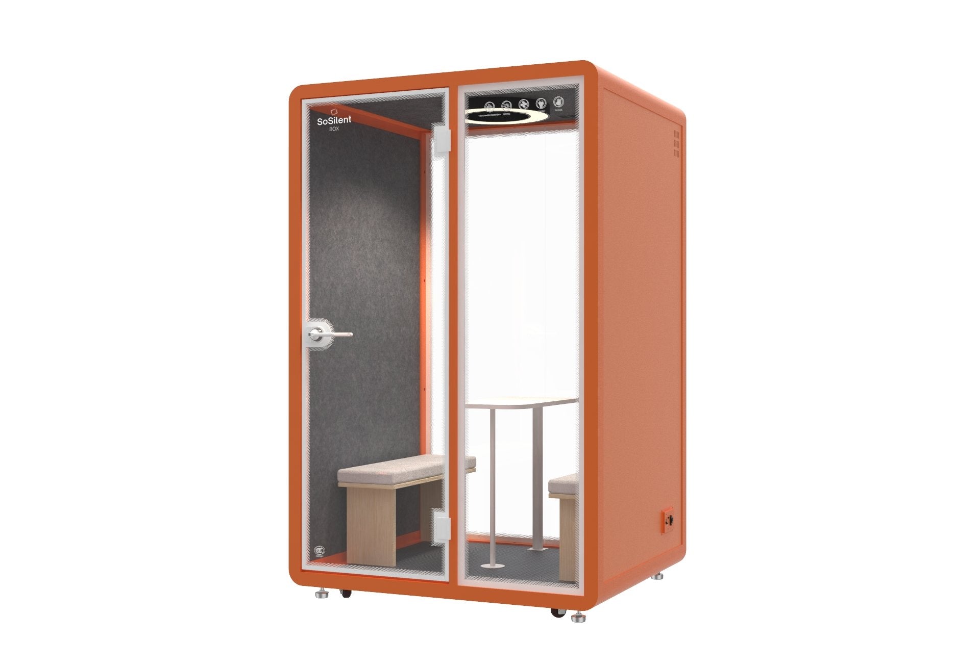 Meetingbox M1 - schallisolierte Telefonbox - Raum in Raum - SoSilent