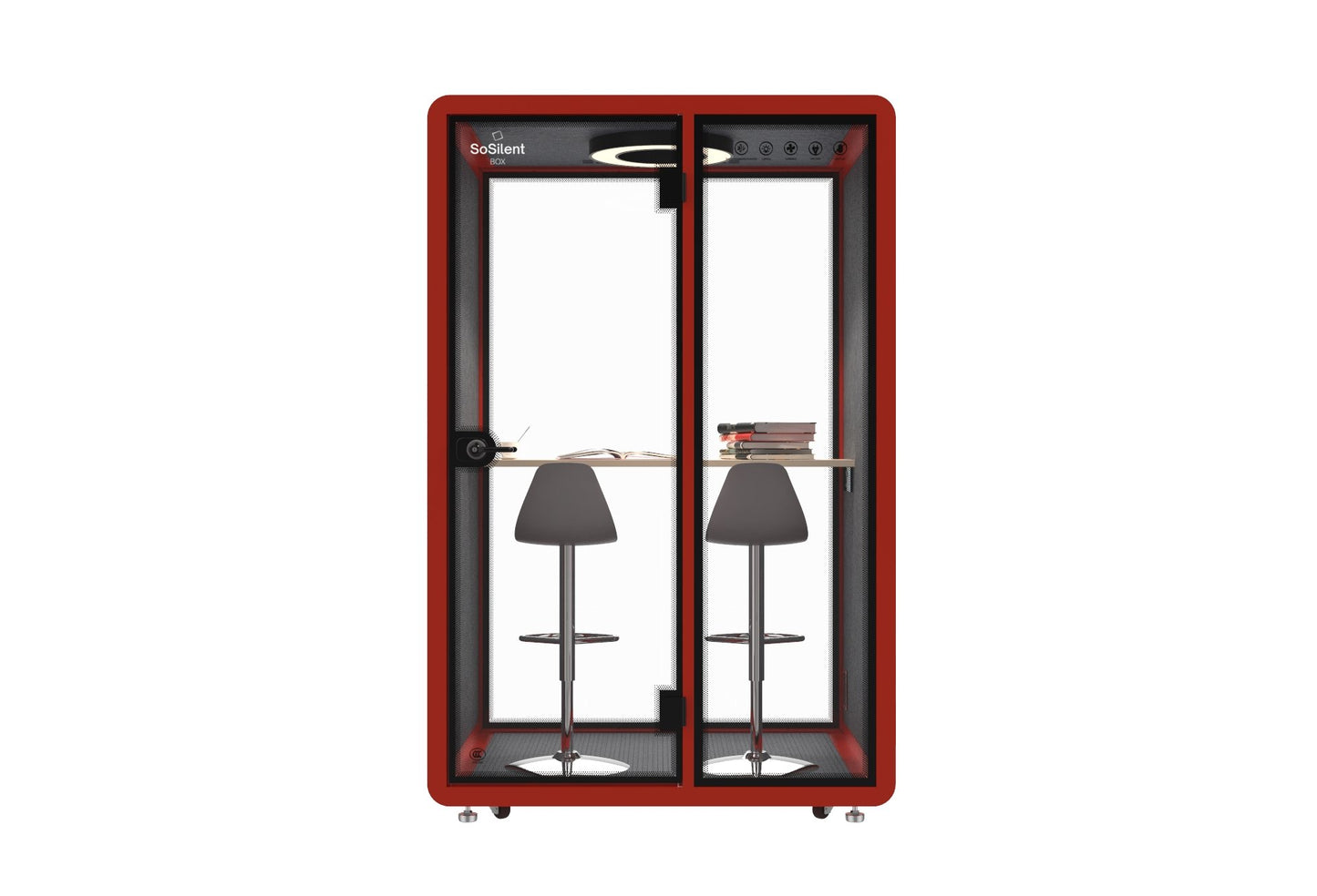 Meetingbox M1 - schallisolierte Telefonbox - Raum in Raum - SoSilent