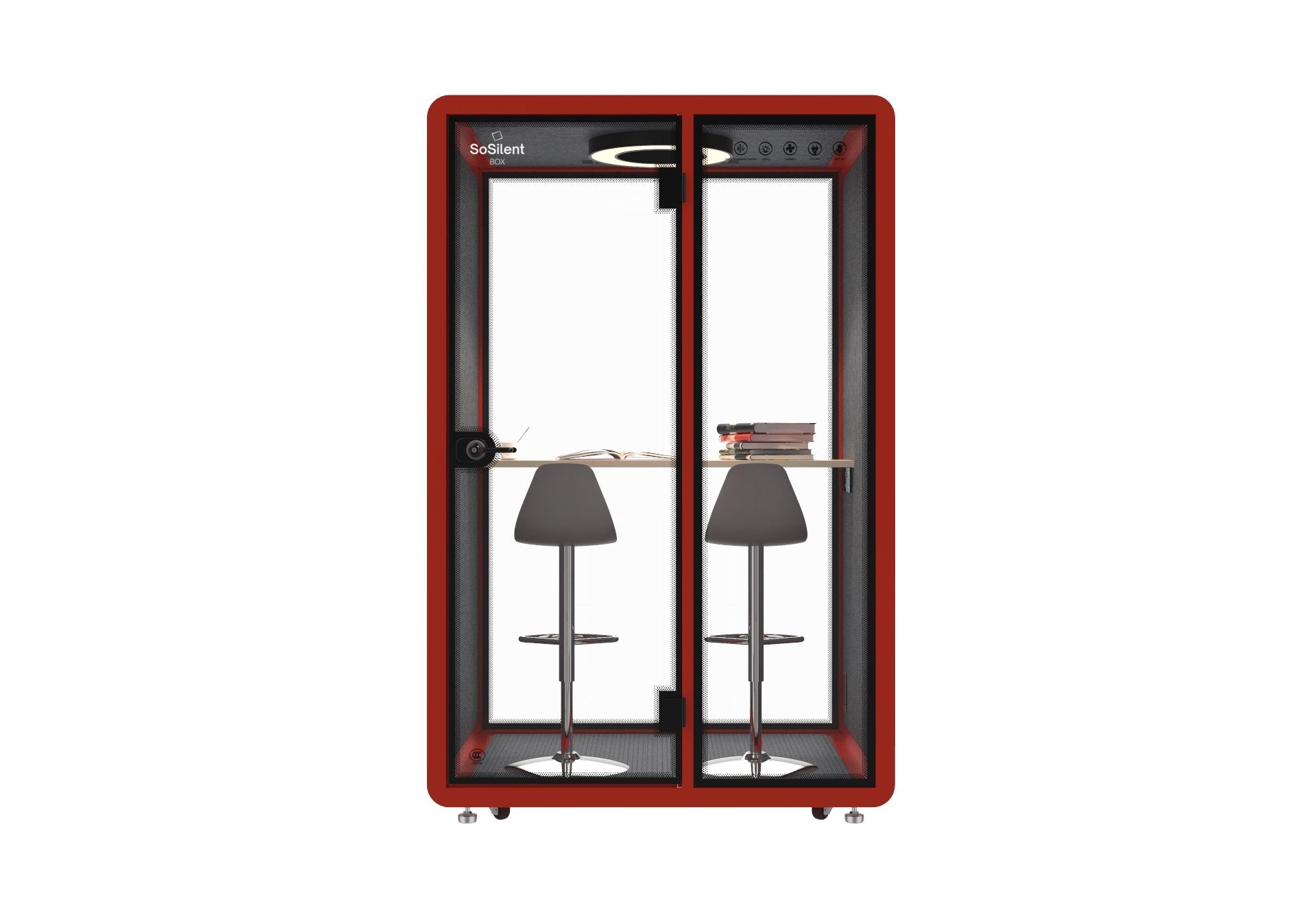 Meetingbox M1 - schallisolierte Telefonbox - Raum in Raum - SoSilent