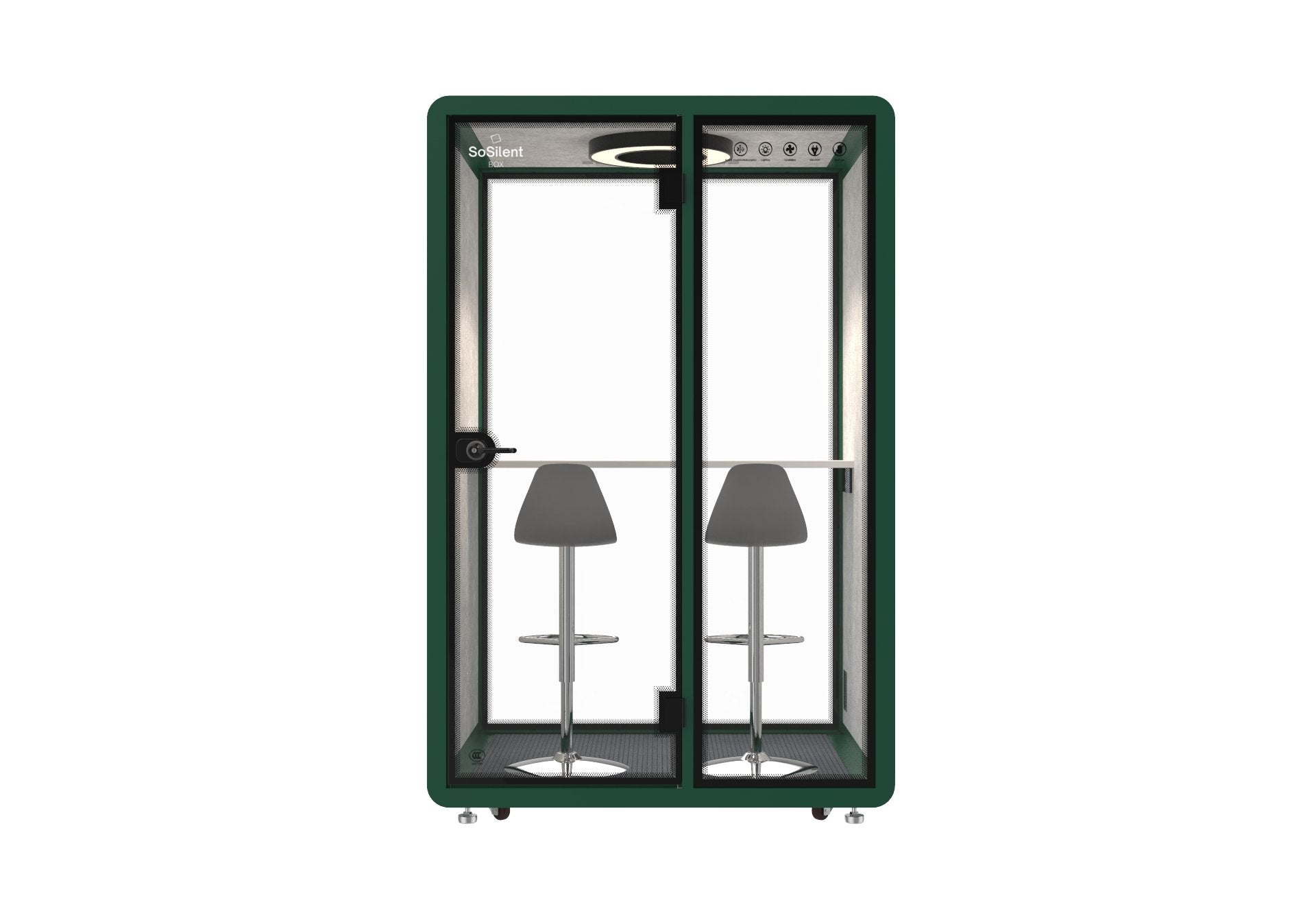 Meetingbox M1 - schallisolierte Telefonbox - Raum in Raum - SoSilent