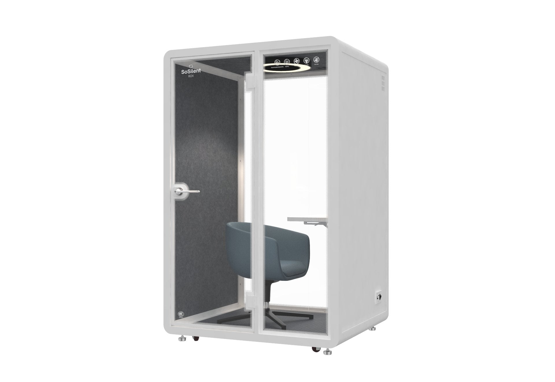 Meetingbox M1 - schallisolierte Telefonbox - Raum in Raum - SoSilent