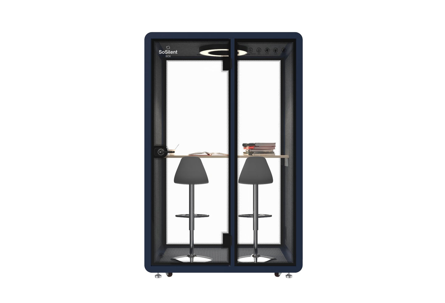 Meetingbox M1 - schallisolierte Telefonbox - Raum in Raum - SoSilent