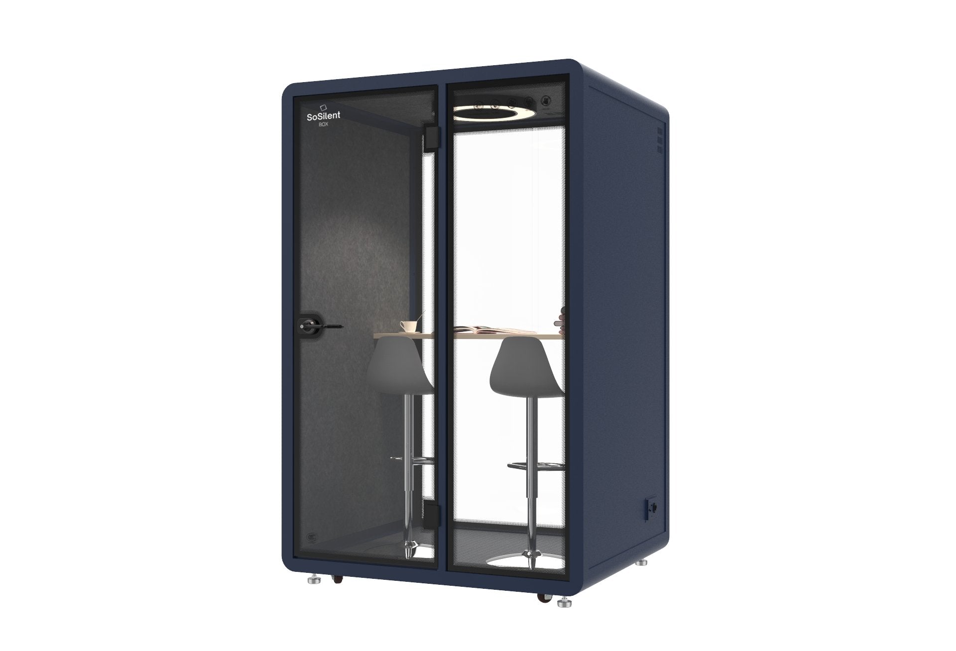 Meetingbox M1 - schallisolierte Telefonbox - Raum in Raum - SoSilent