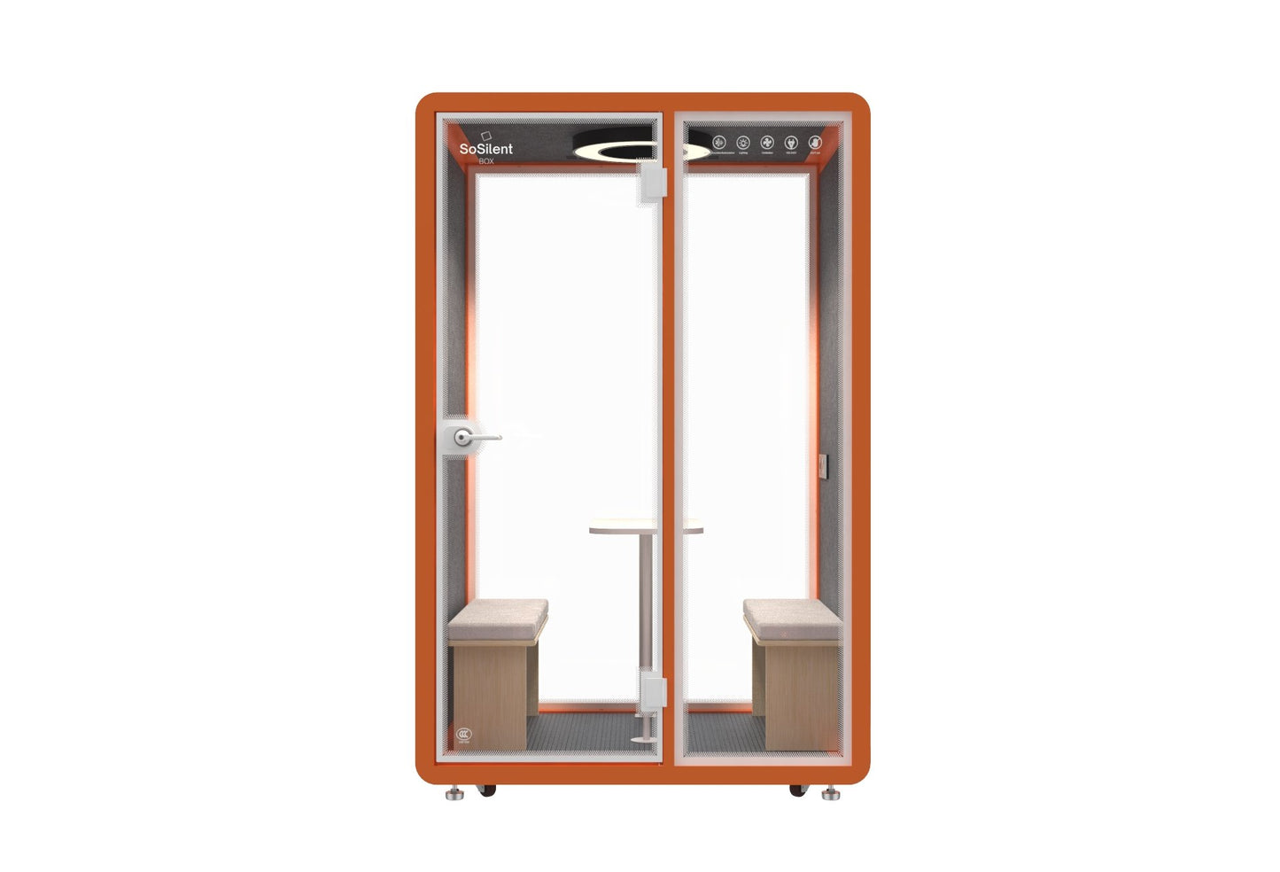 Meetingbox M1 - schallisolierte Telefonbox - Raum in Raum - SoSilent