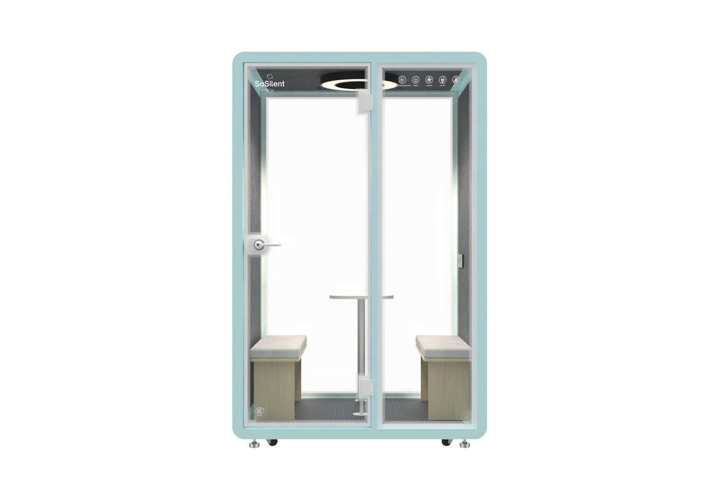 Meetingbox M1 - schallisolierte Telefonbox - Raum in Raum - SoSilent