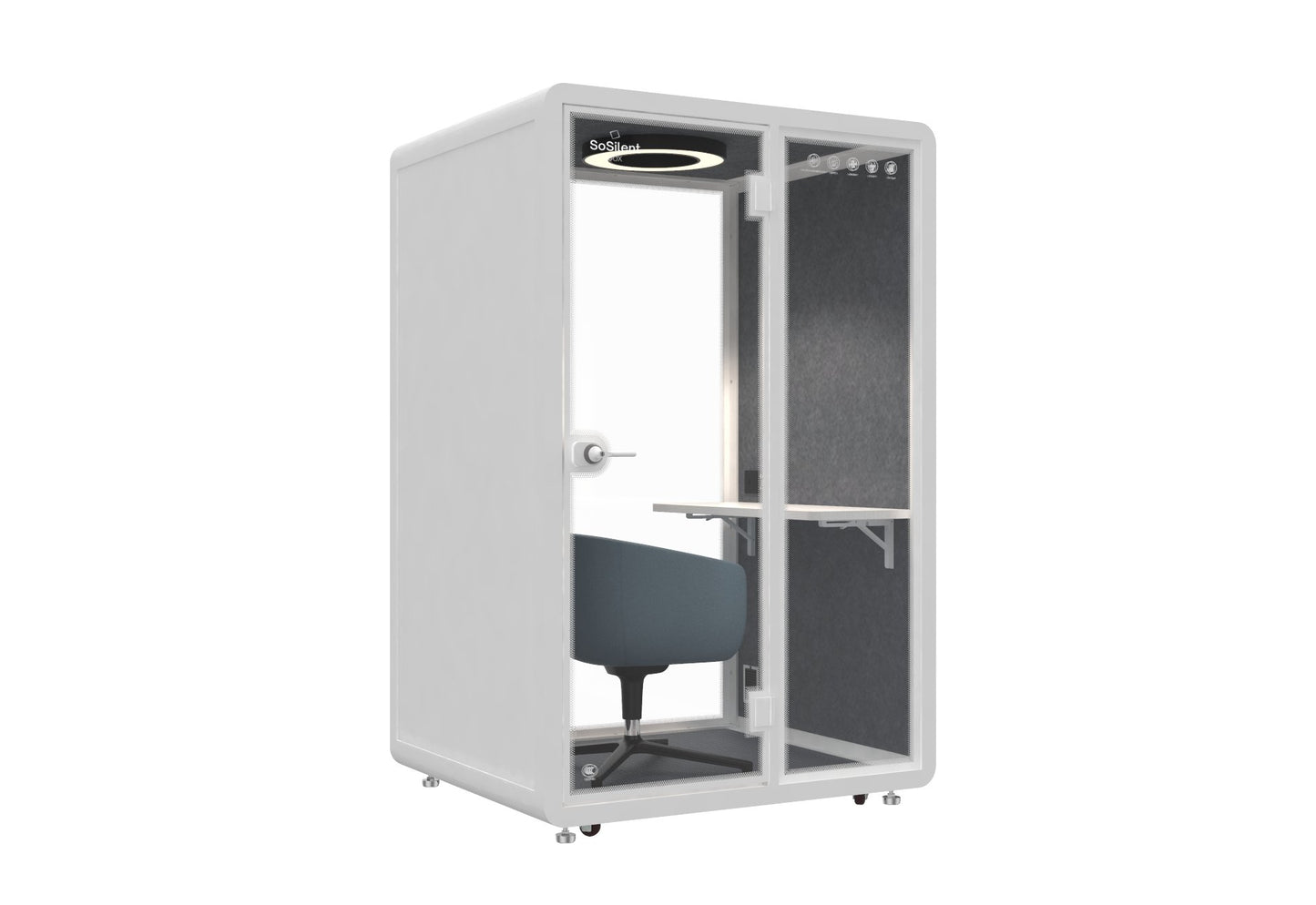 Meetingbox M1 - schallisolierte Telefonbox - Raum in Raum - SoSilent