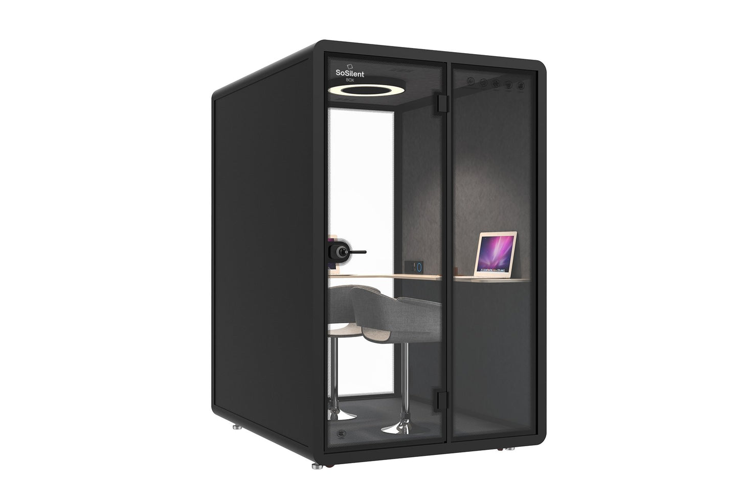 Meetingbox M2 - schallisolierte Telefonbox - Raum in Raum - SoSilent