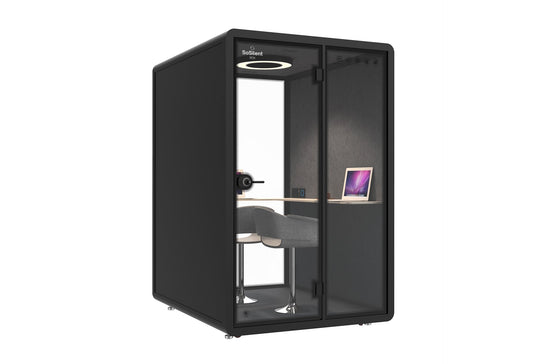 Meetingbox M2 - schallisolierte Telefonbox - Raum in Raum - SoSilent