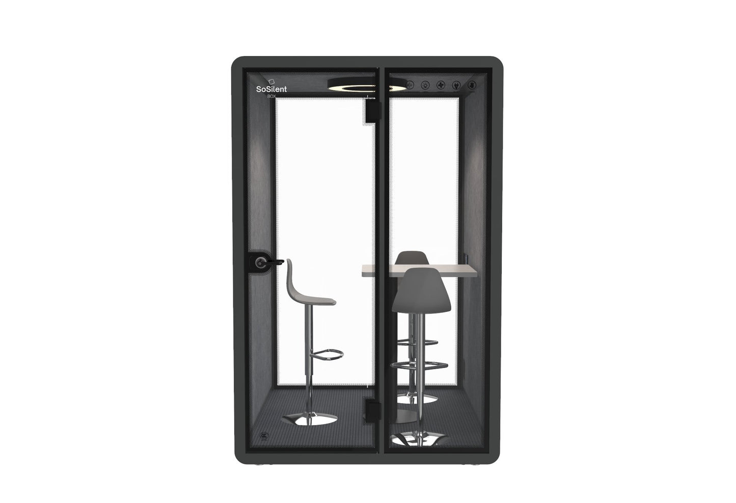 Meetingbox M2 - schallisolierte Telefonbox - Raum in Raum - SoSilent