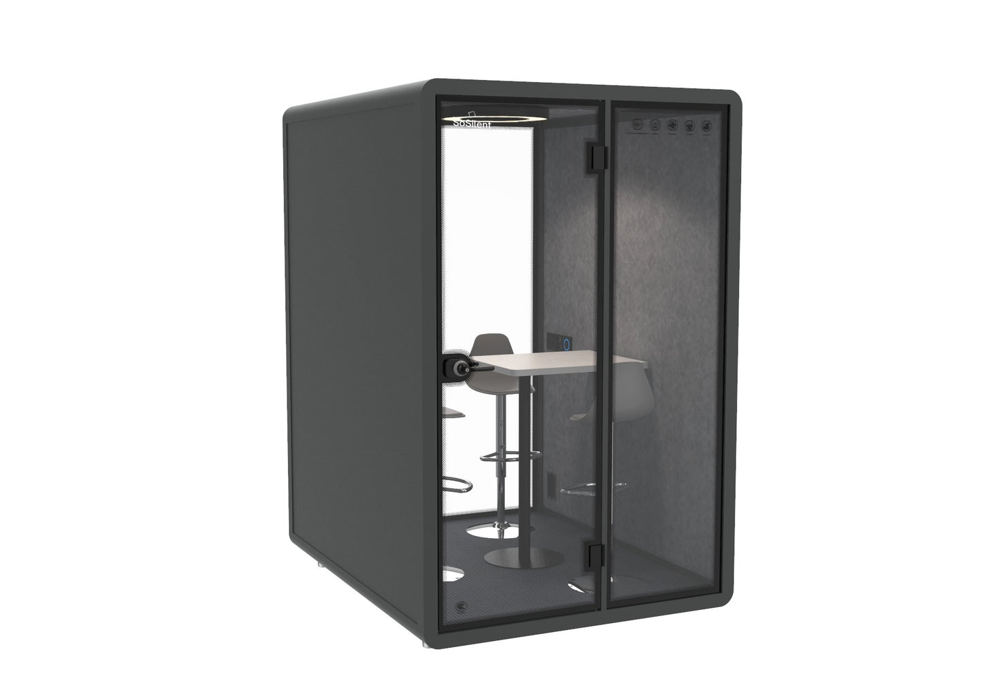 Meetingbox M2 - schallisolierte Telefonbox - Raum in Raum - SoSilent