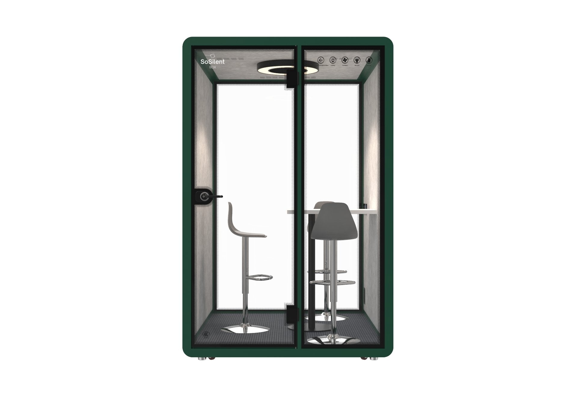 Meetingbox M2 - schallisolierte Telefonbox - Raum in Raum - SoSilent
