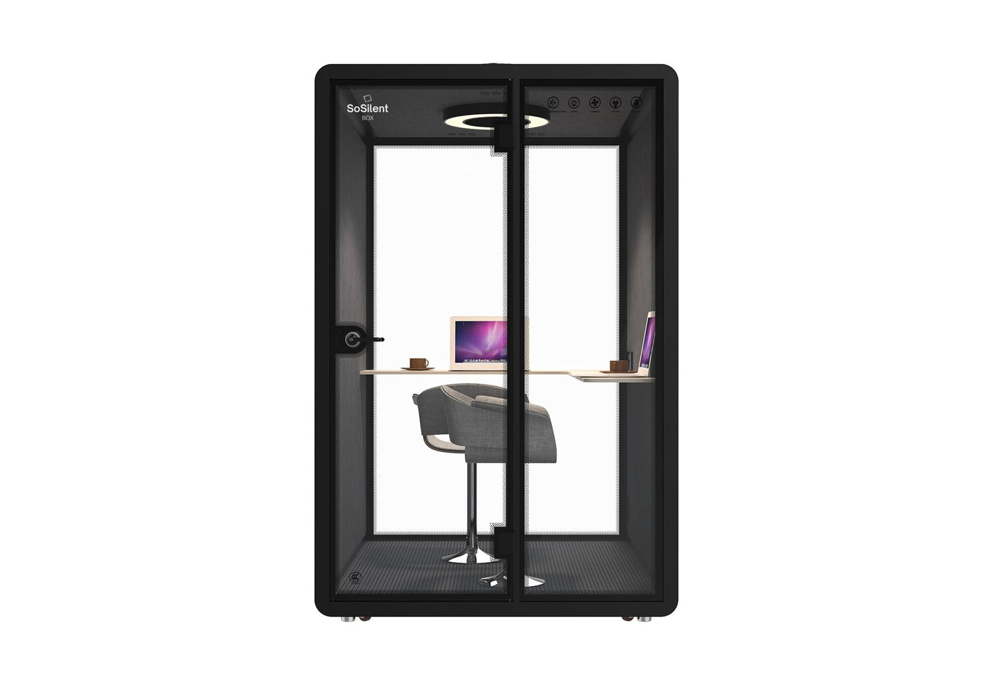 Meetingbox M2 - schallisolierte Telefonbox - Raum in Raum - SoSilent