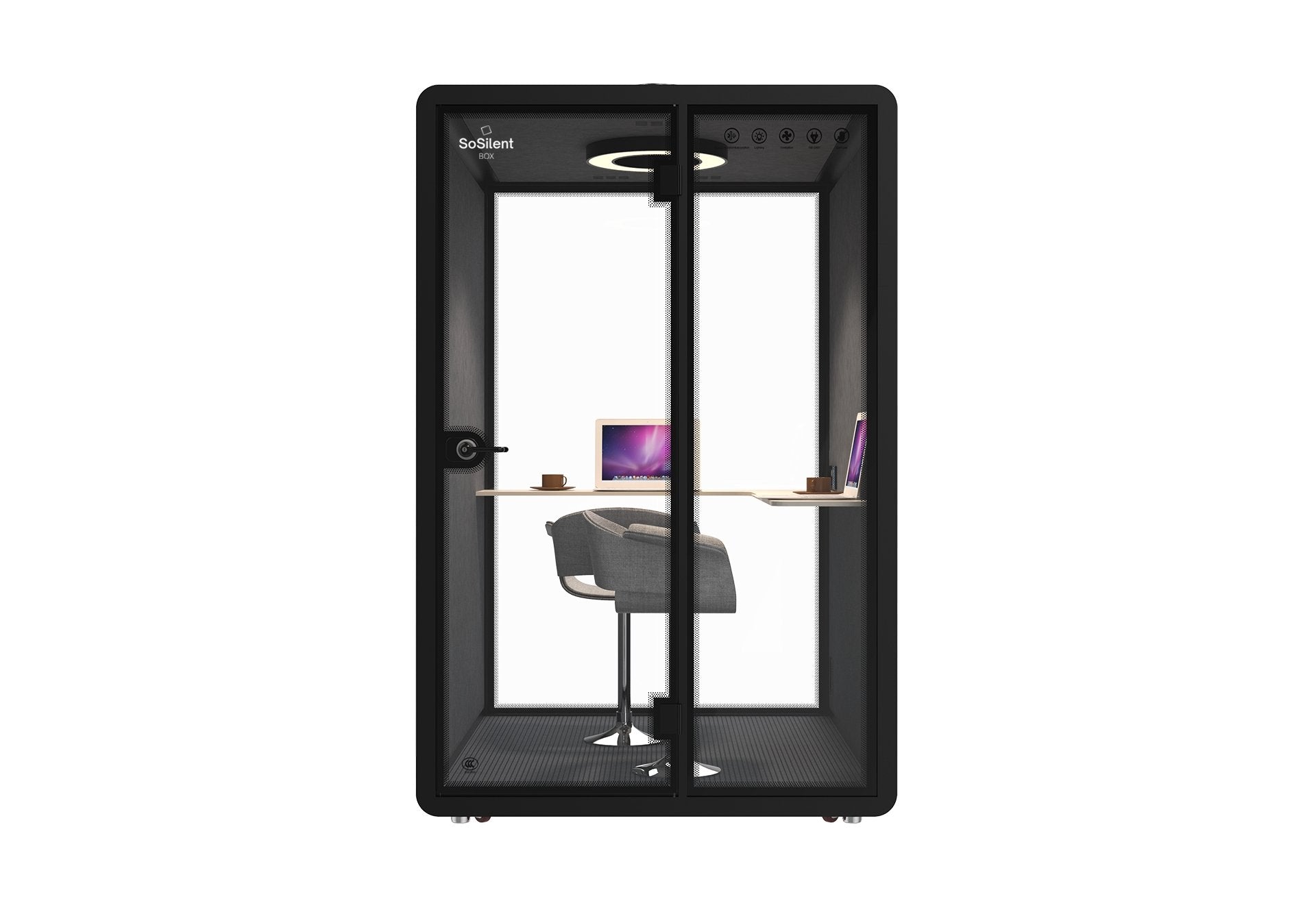 Meetingbox M2 - schallisolierte Telefonbox - Raum in Raum - SoSilent