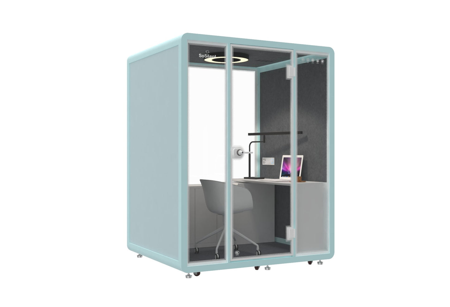 Meetingbox M3 - schallisolierte Telefonbox - Raum in Raum - SoSilent