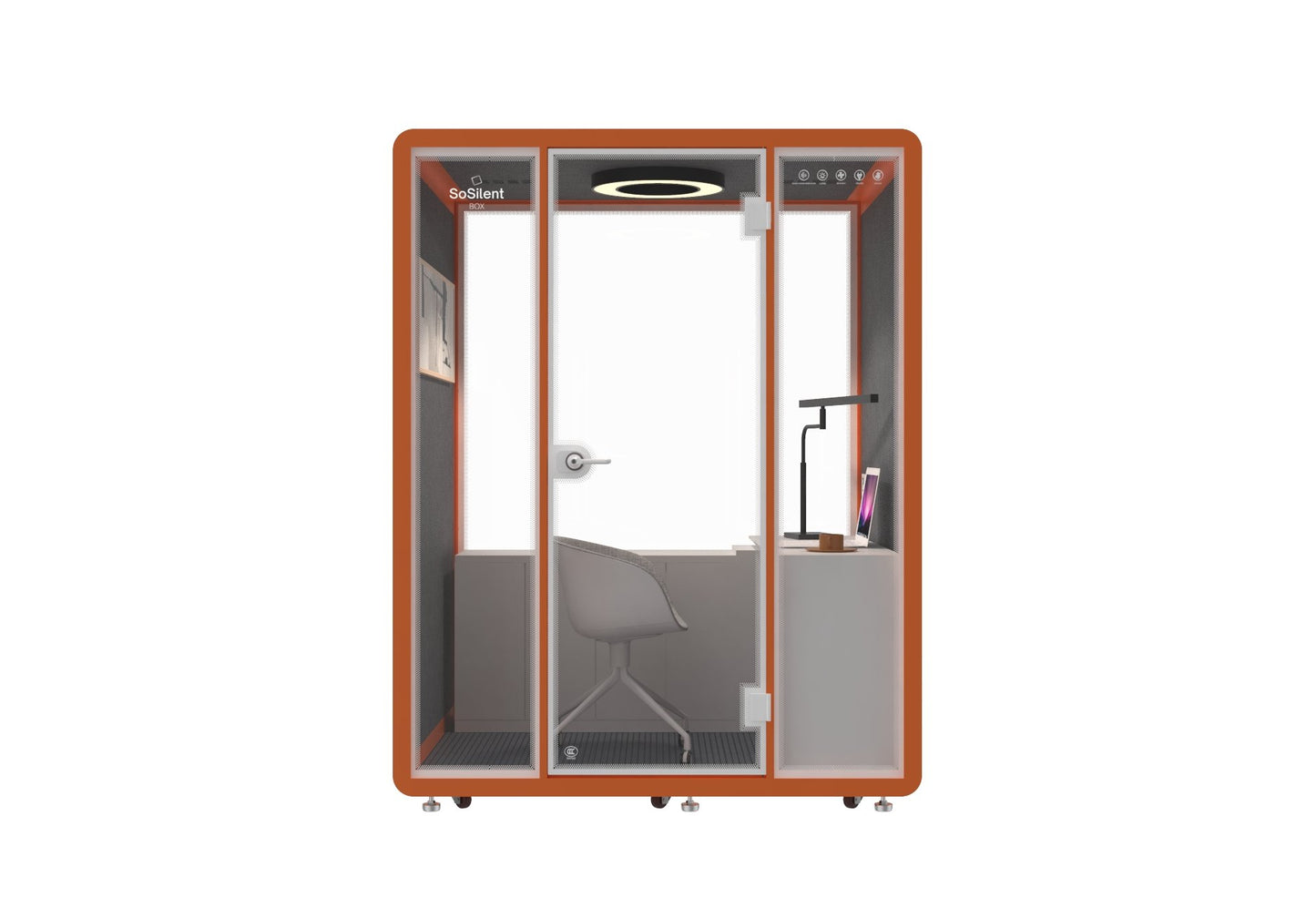Meetingbox M3 - schallisolierte Telefonbox - Raum in Raum - SoSilent