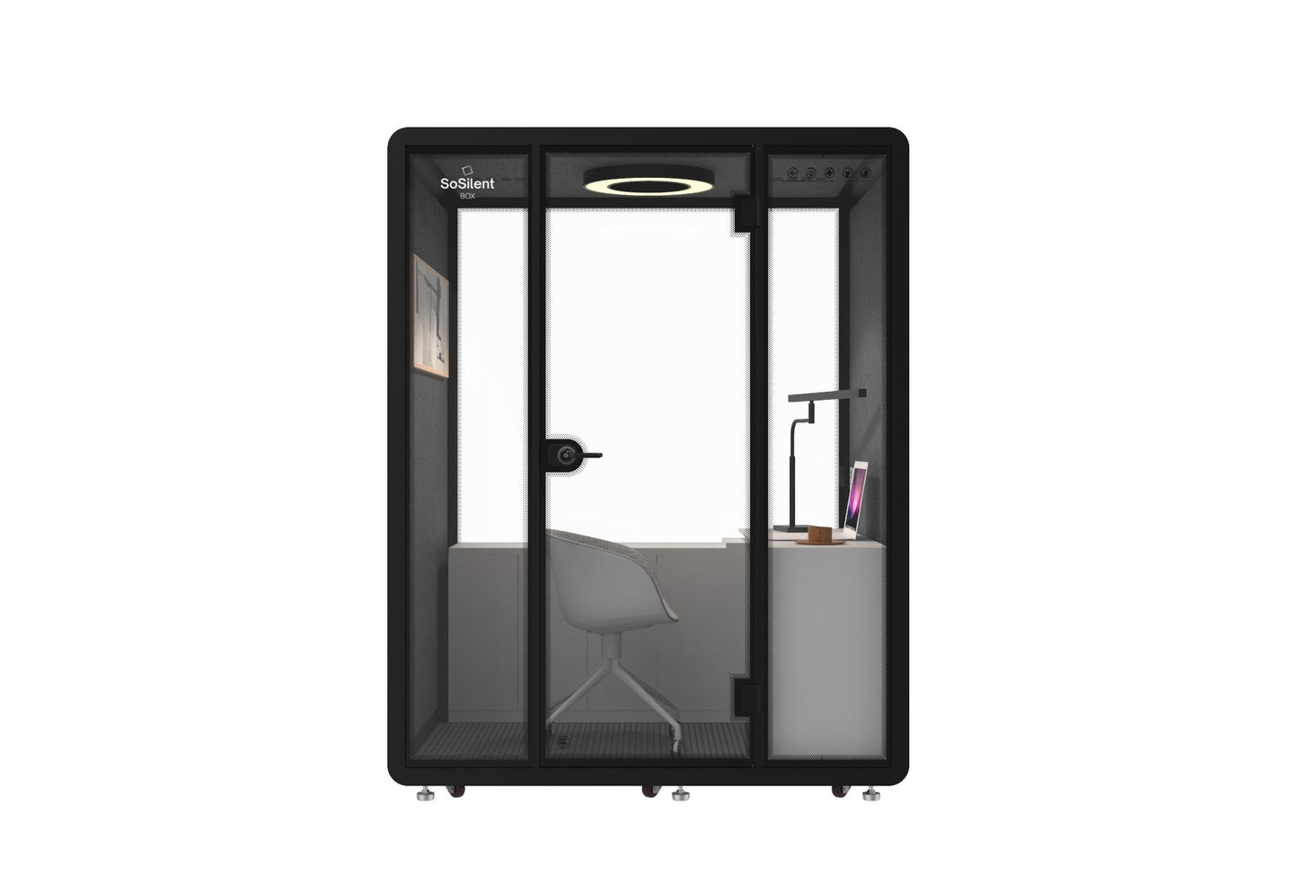 Meetingbox M3 - schallisolierte Telefonbox - Raum in Raum - SoSilent