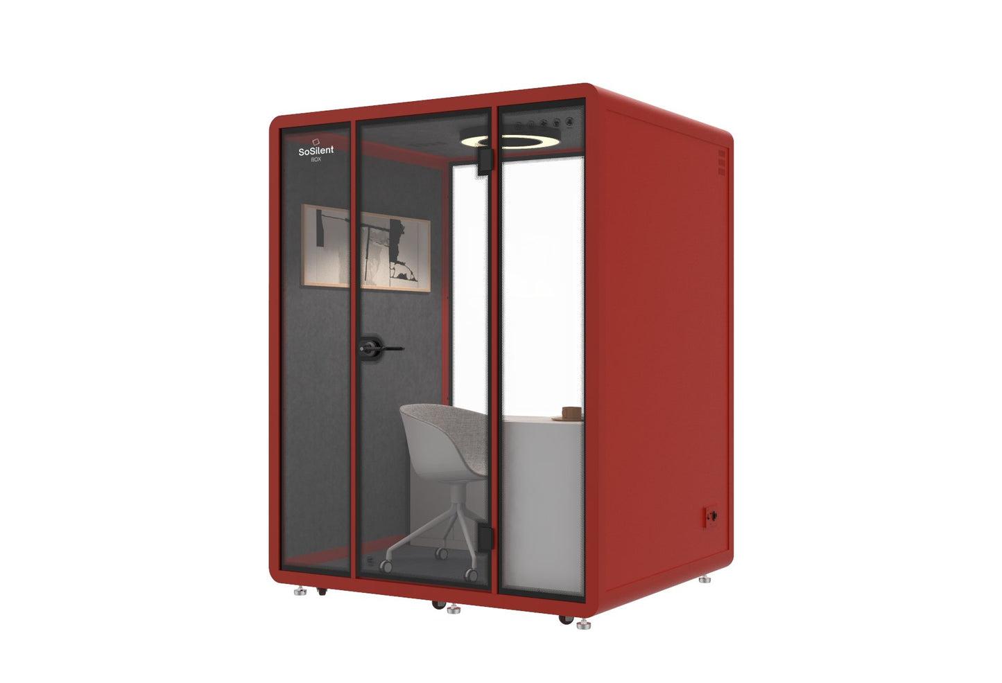 Meetingbox M3 - schallisolierte Telefonbox - Raum in Raum - SoSilent