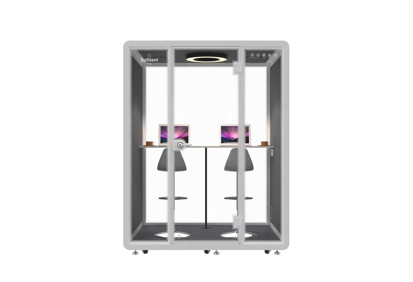 Meetingbox M3 - schallisolierte Telefonbox - Raum in Raum - SoSilent
