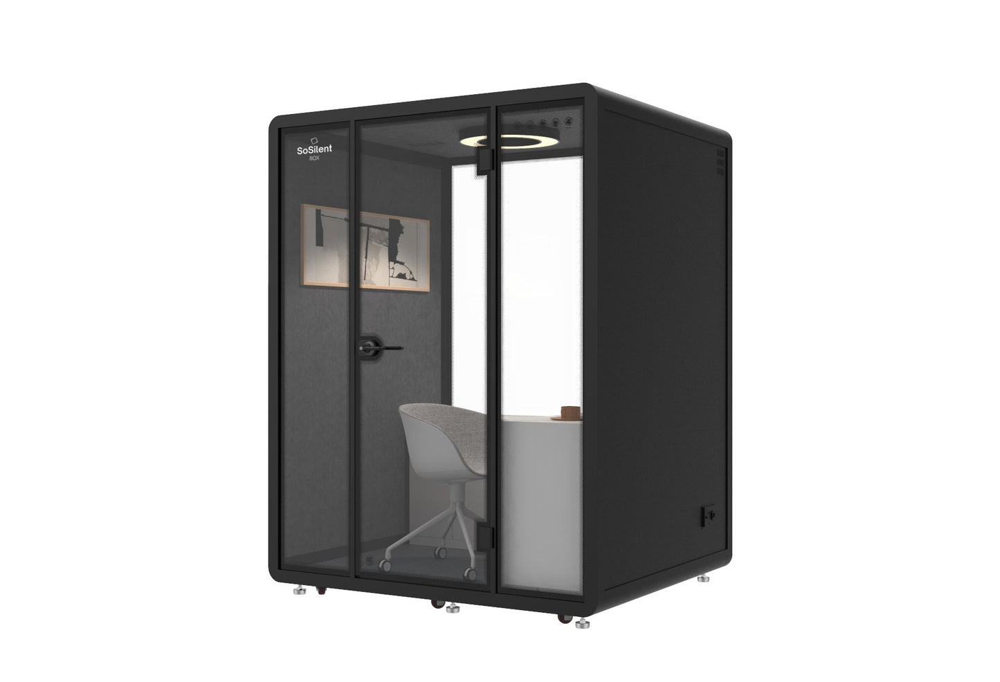 Meetingbox M3 - schallisolierte Telefonbox - Raum in Raum - SoSilent