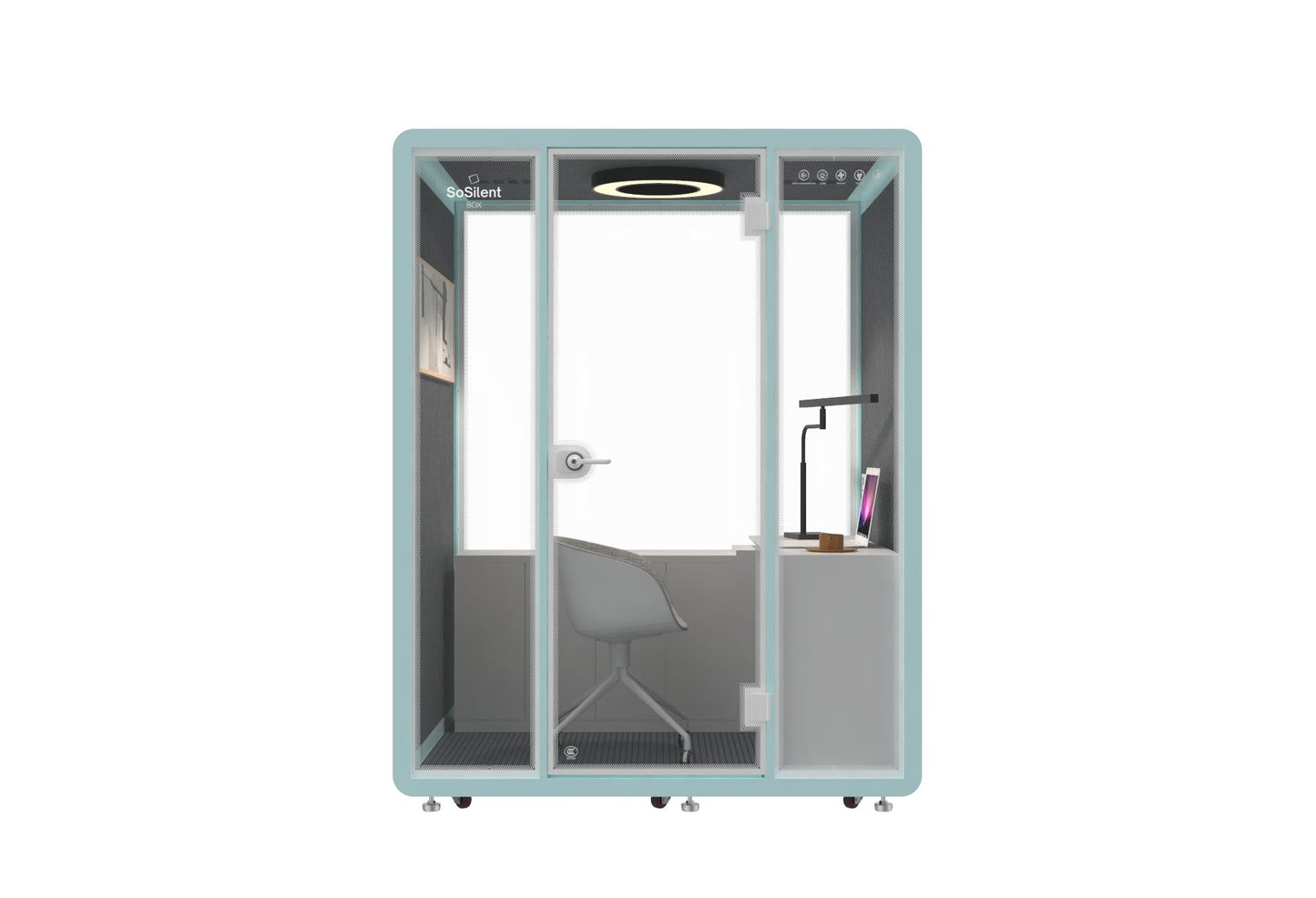 Meetingbox M3 - schallisolierte Telefonbox - Raum in Raum - SoSilent