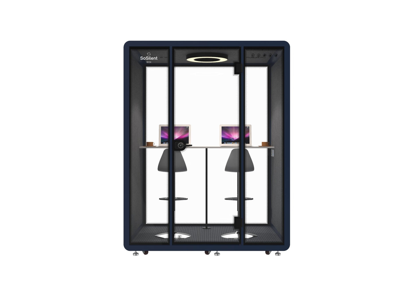 Meetingbox M3 - schallisolierte Telefonbox - Raum in Raum - SoSilent
