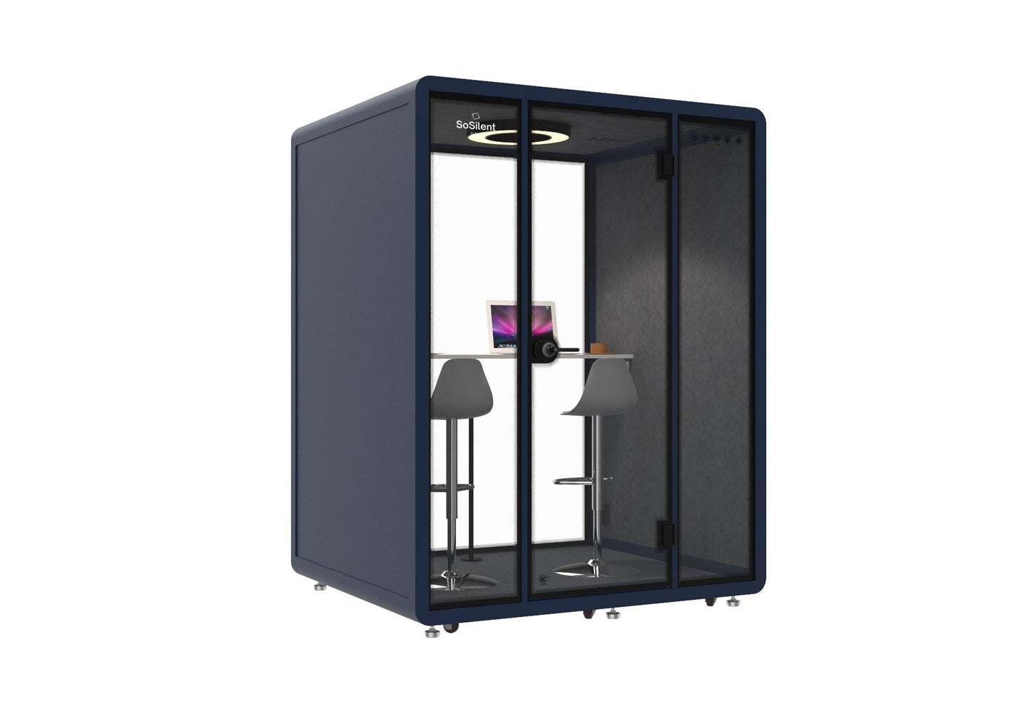 Meetingbox M3 - schallisolierte Telefonbox - Raum in Raum - SoSilent