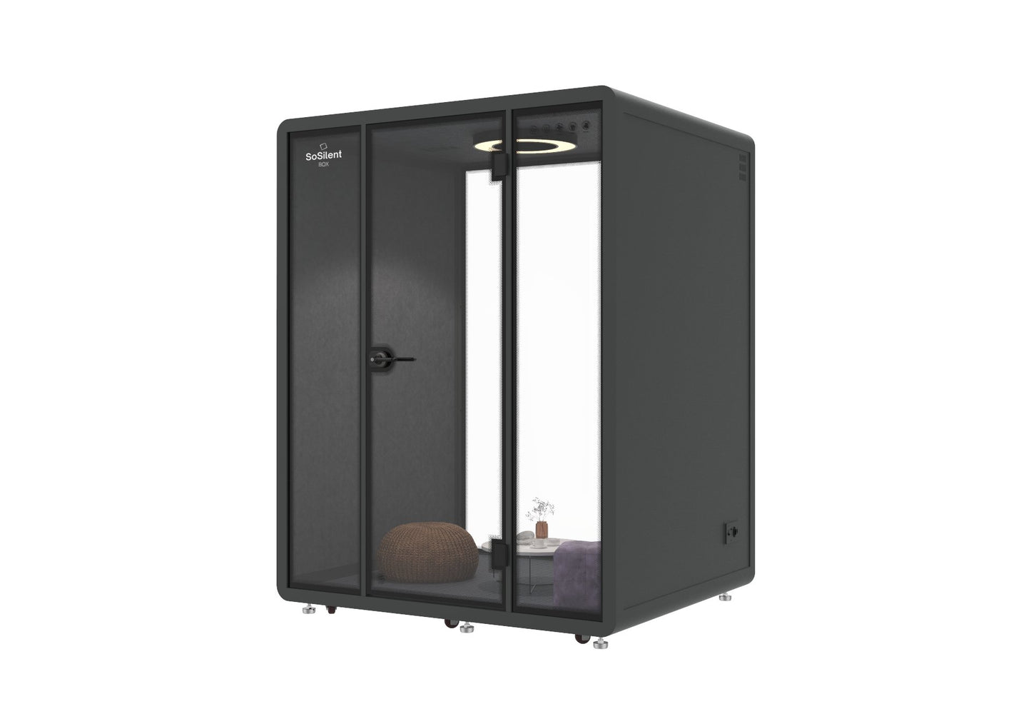 Meetingbox M3 - schallisolierte Telefonbox - Raum in Raum - SoSilent