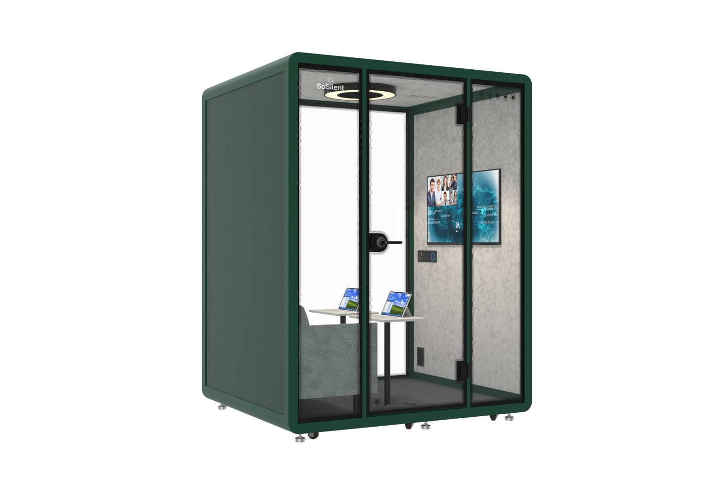 Meetingbox M3 - schallisolierte Telefonbox - Raum in Raum - SoSilent