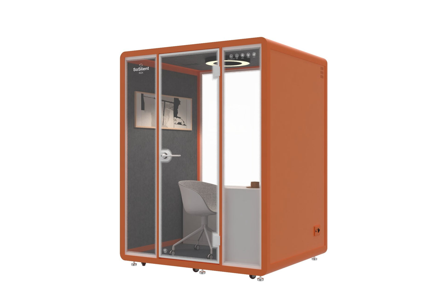 Meetingbox M3 - schallisolierte Telefonbox - Raum in Raum - SoSilent