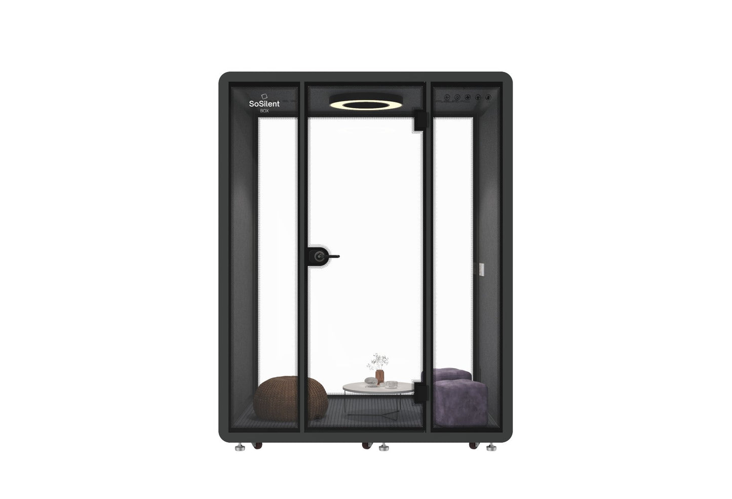 Meetingbox M3 - schallisolierte Telefonbox - Raum in Raum - SoSilent