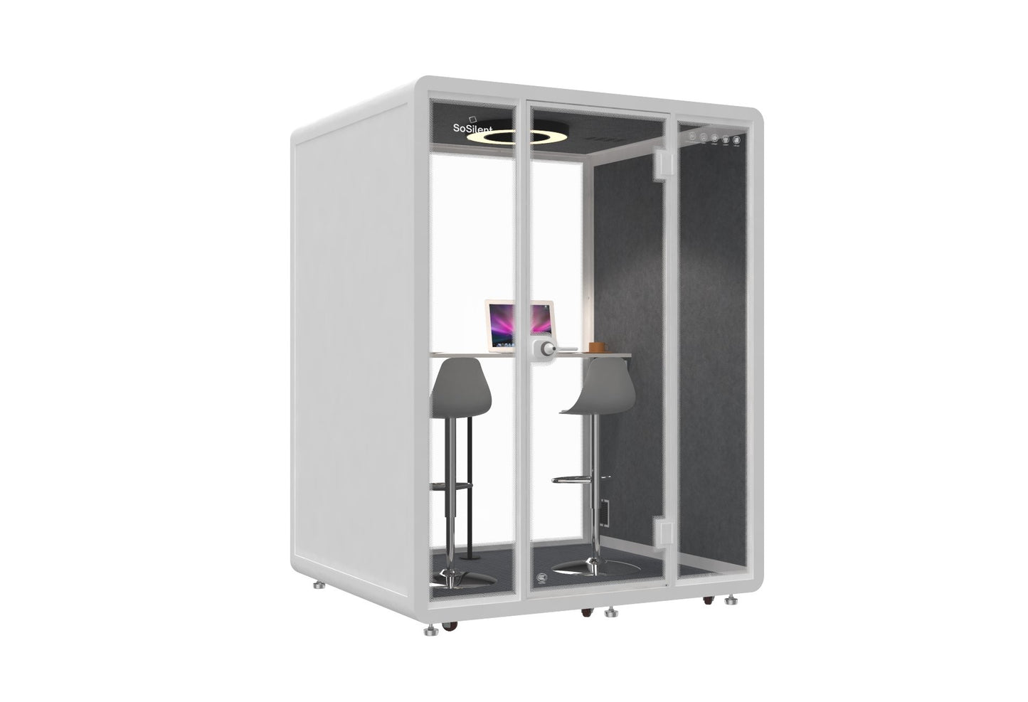 Meetingbox M3 - schallisolierte Telefonbox - Raum in Raum - SoSilent