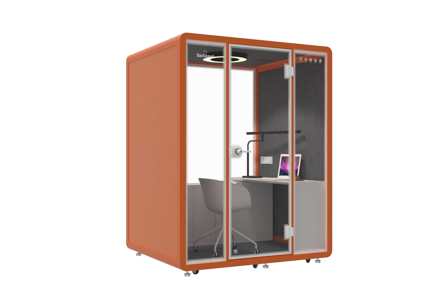 Meetingbox M3 - schallisolierte Telefonbox - Raum in Raum - SoSilent