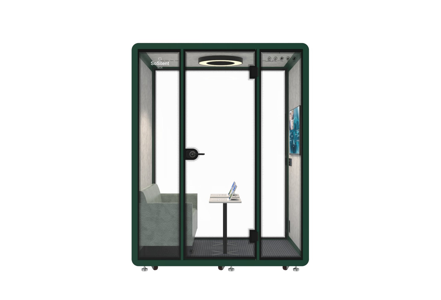Meetingbox M3 - schallisolierte Telefonbox - Raum in Raum - SoSilent