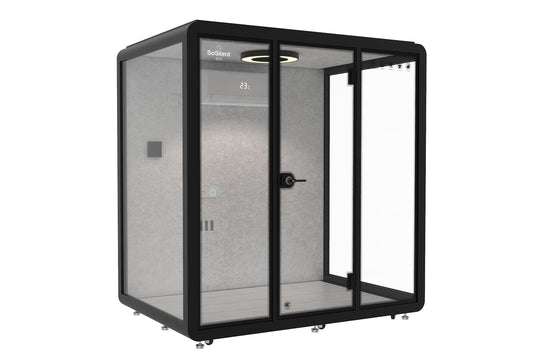 Outdoor Meetingbox OL1 - wetterfeste schallisolierte Kabine - SoSilent