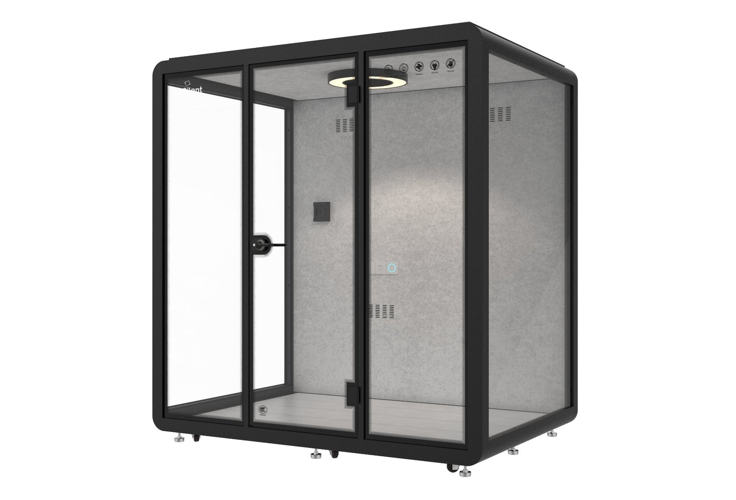 Outdoor Meetingbox OL1 - wetterfeste schallisolierte Kabine - SoSilent