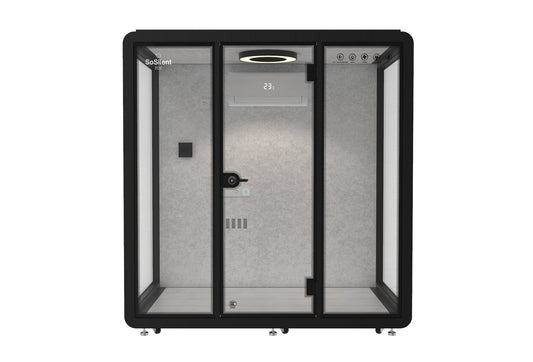 Outdoor Meetingbox OL1 - wetterfeste schallisolierte Kabine - SoSilent