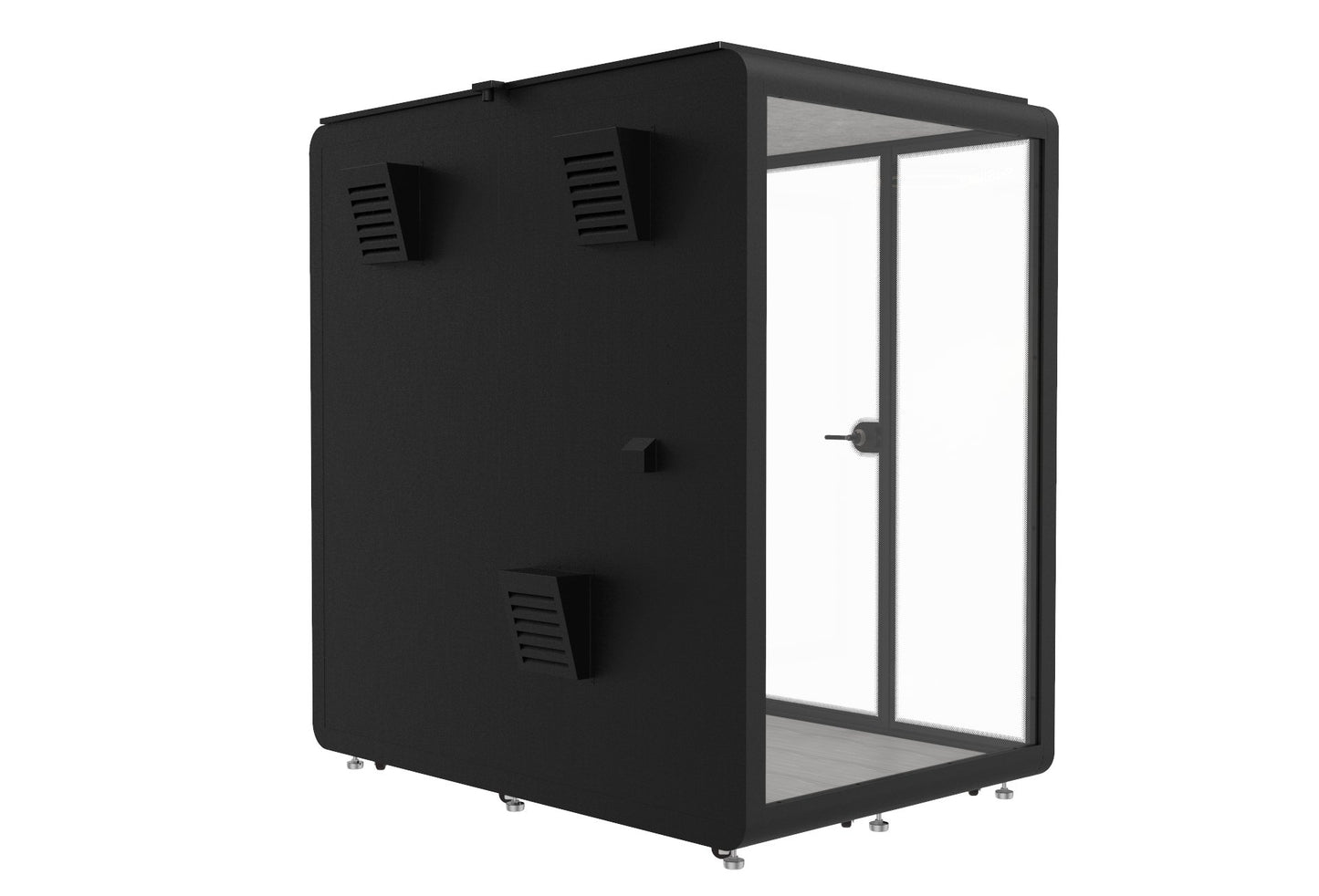 Outdoor Meetingbox OL1 - wetterfeste schallisolierte Kabine - SoSilent