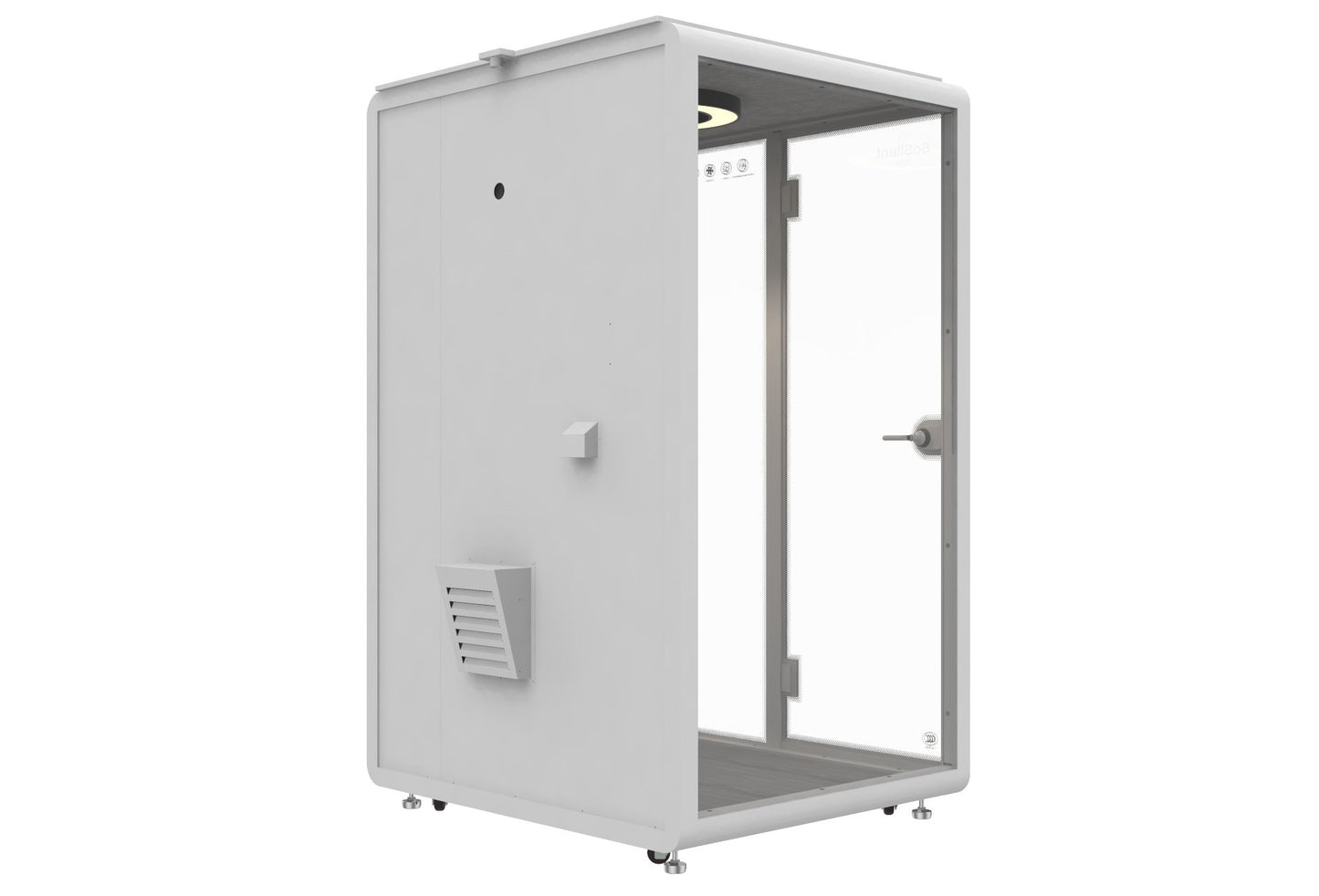Outdoor Meetingbox OM1 - wetterfeste schallisolierte Kabine - SoSilent